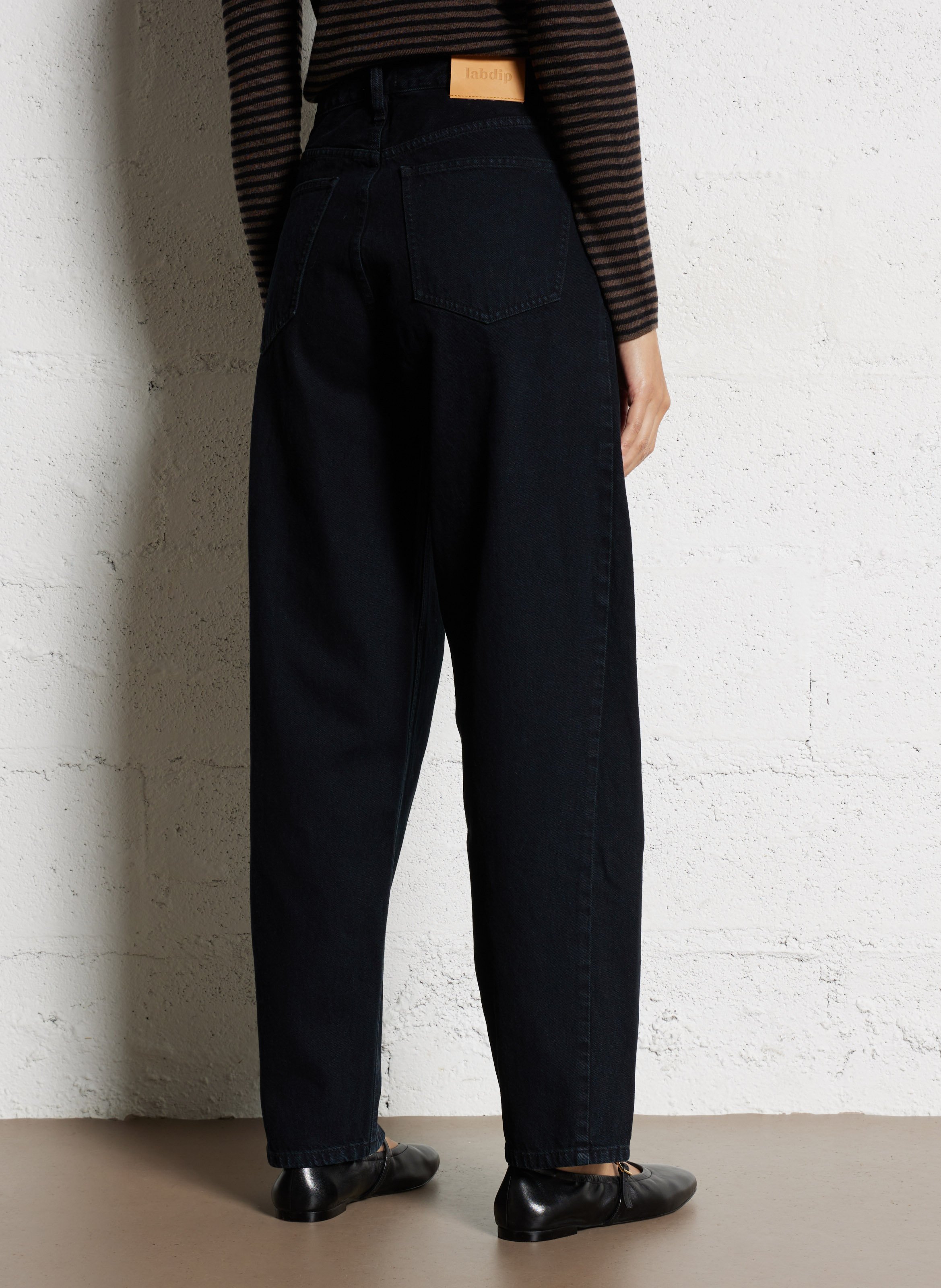 Grote katoenen jeans LAB DIP Blauw