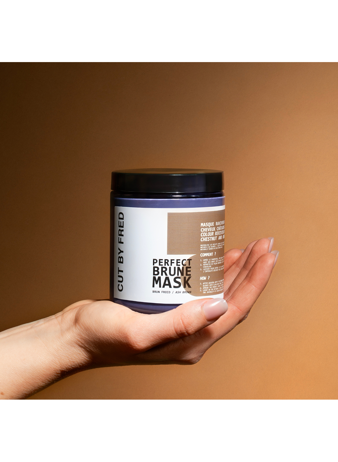 PERFECTE BRUINE MASKER CUT BY FRED No color