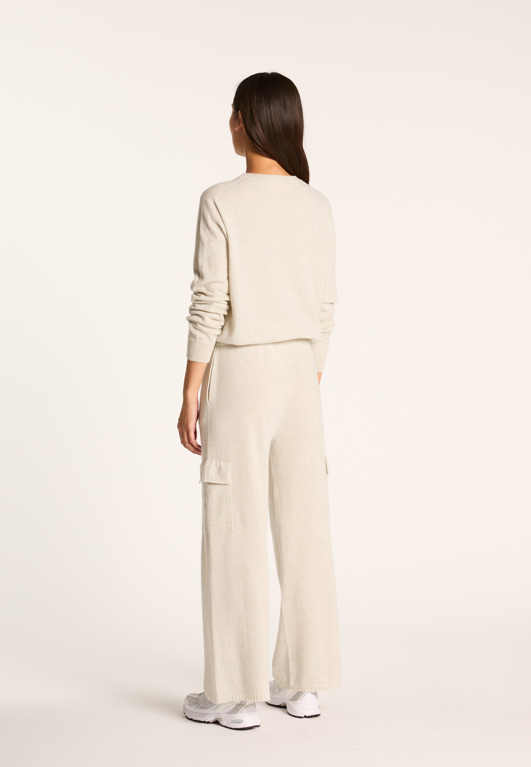 Cashmere pants MAISON MONTAGUT Grey