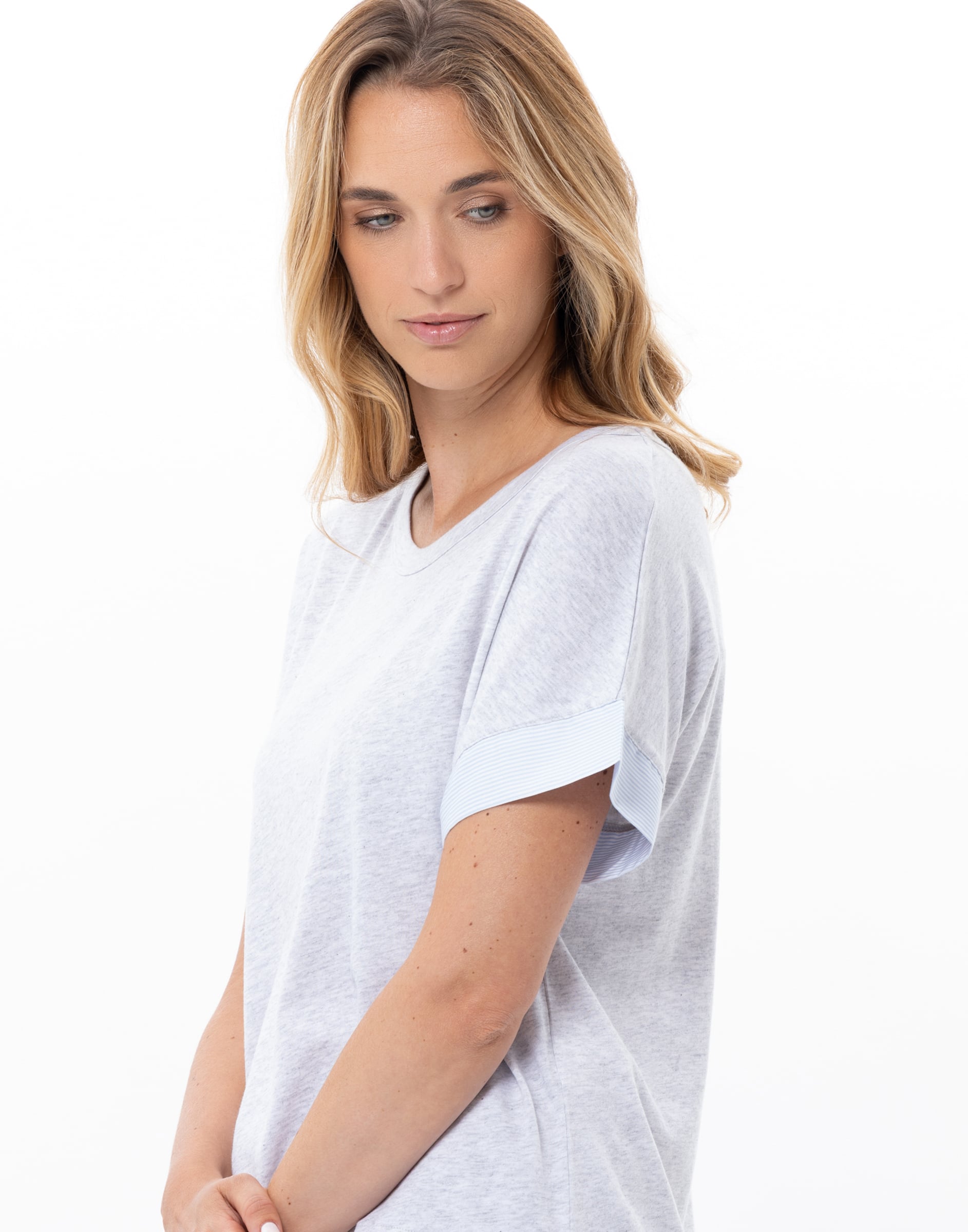 Pyjama short en coton modal LE CHAT Multicolore