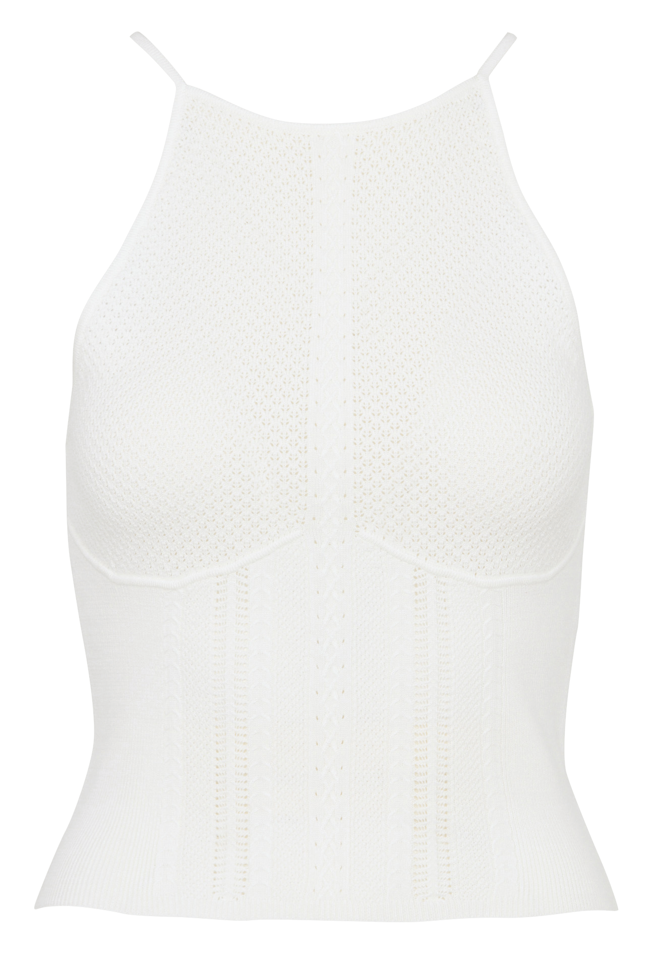 Top van tricot met ronde hals KOOKAI