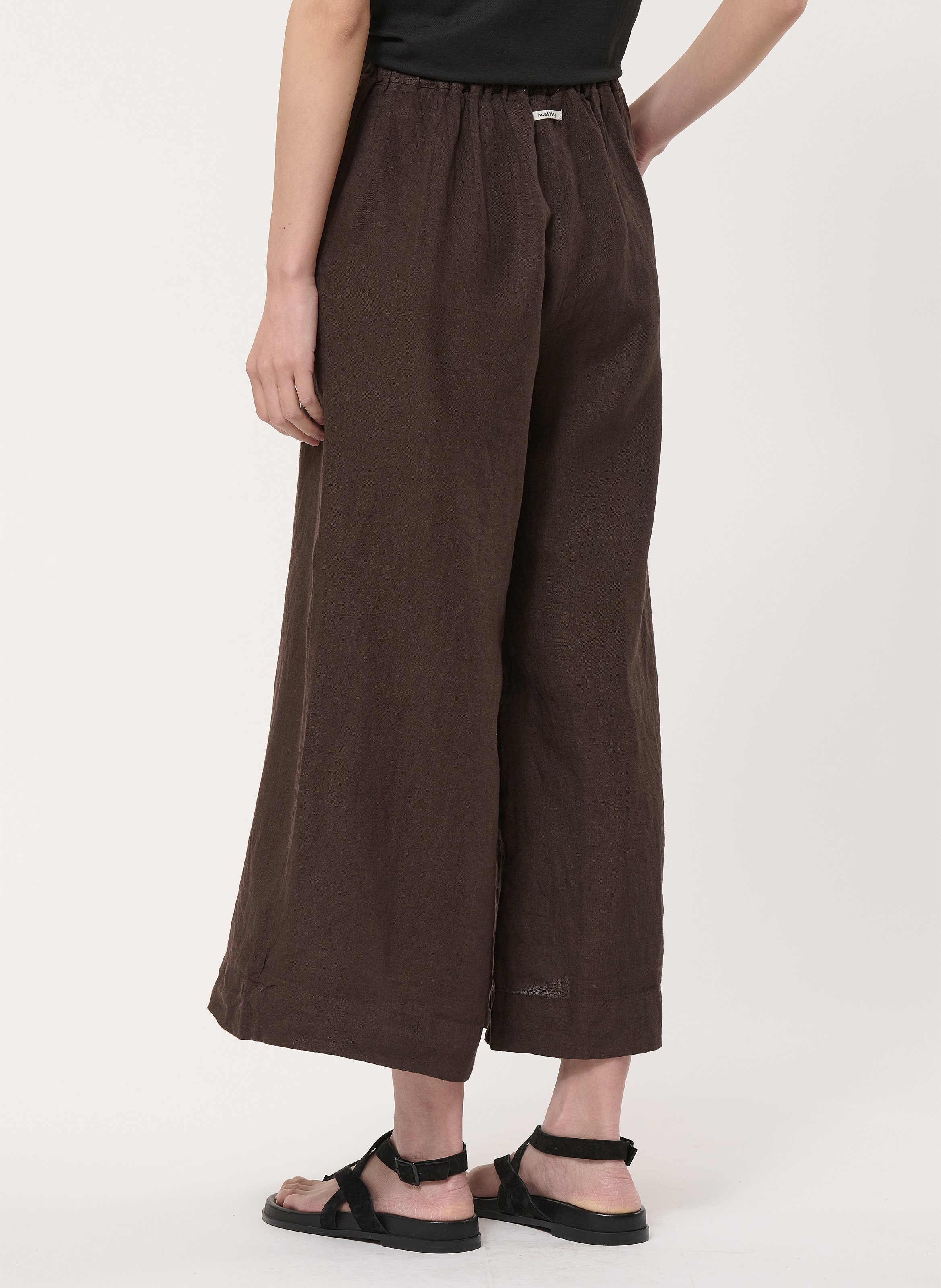 Gerade Leinenhose HUMILITY Braun