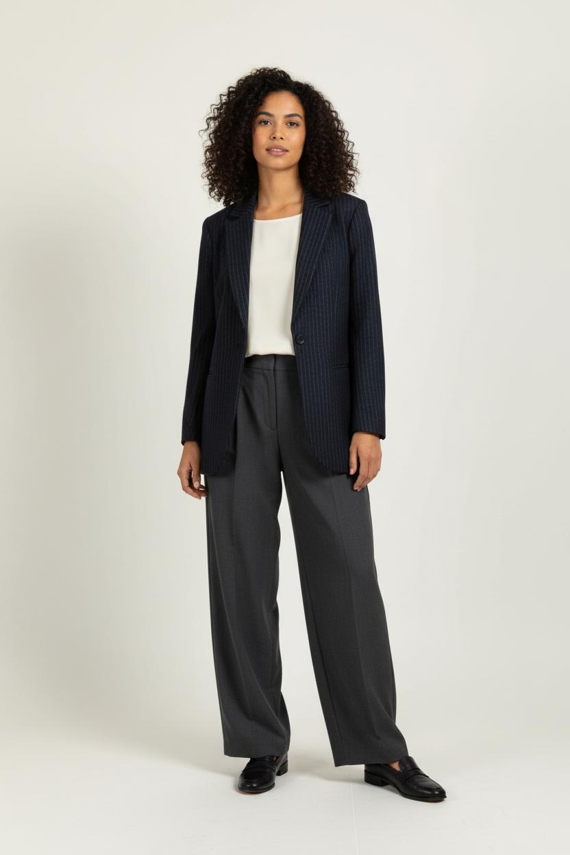 Veste Laura Laval - Seconde Main Bleu