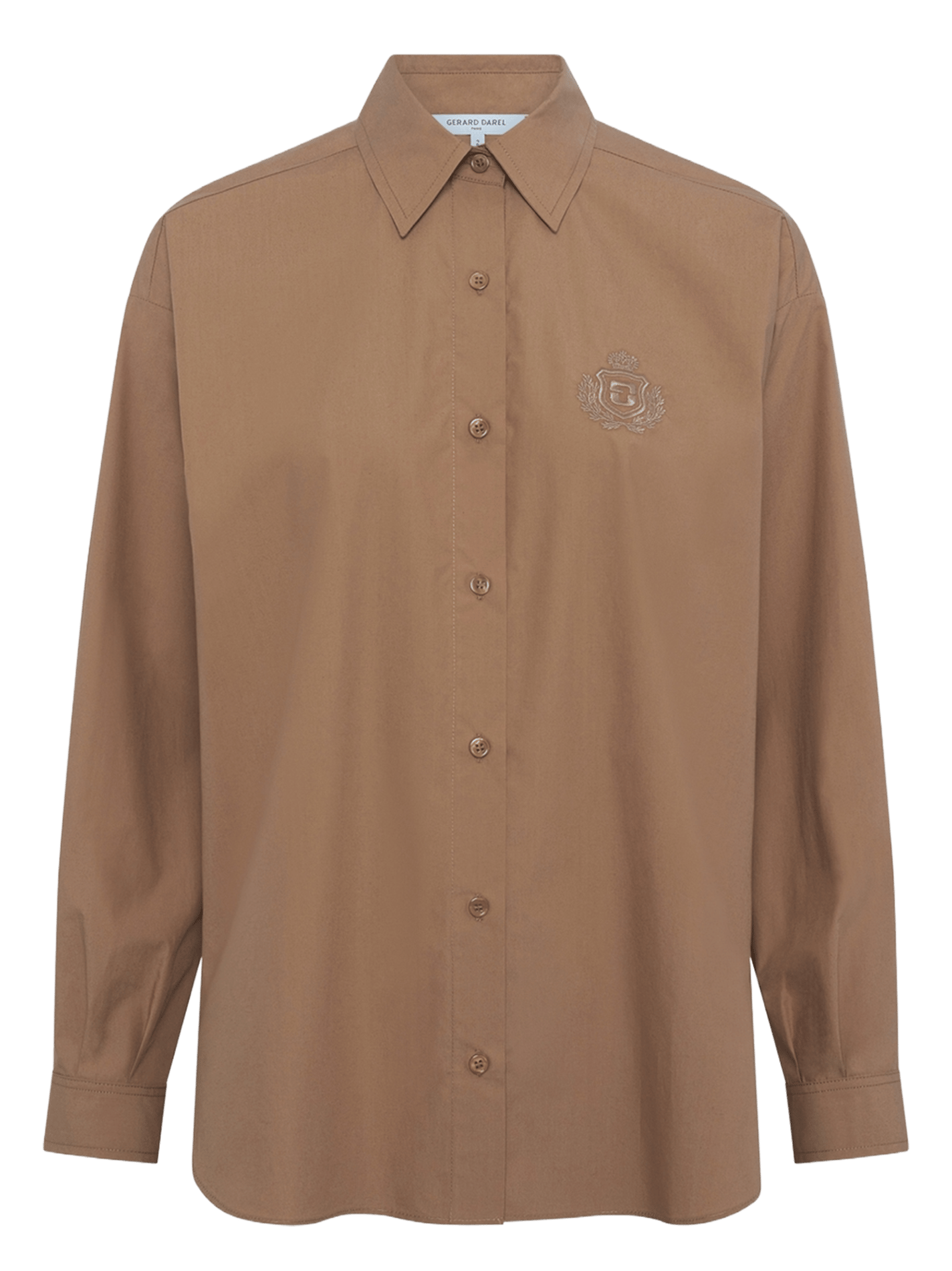 Baumwoll-Bluse GERARD DAREL Braun