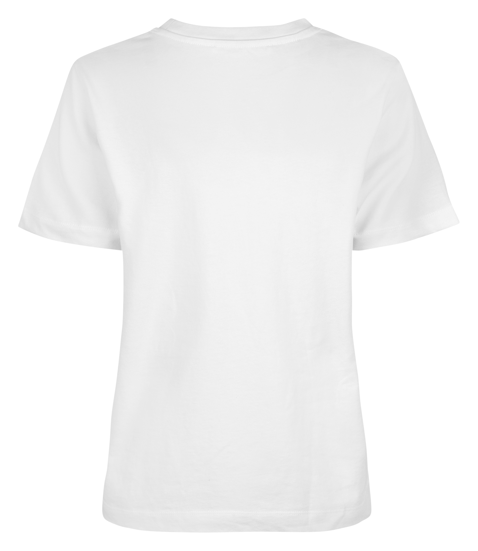 Straight-cut organic cotton T-shirt SAMSOE SAMSOE White