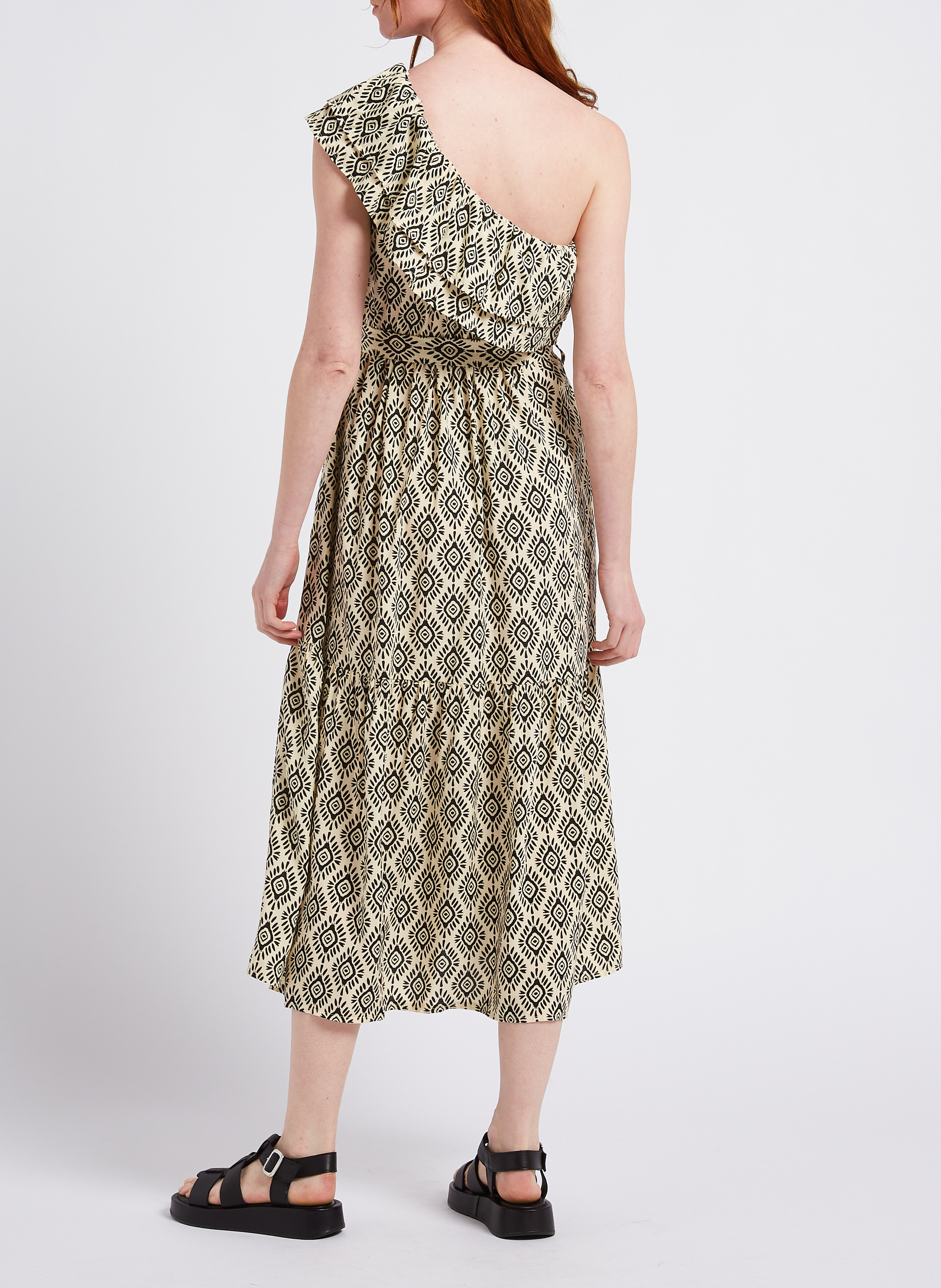Sandales à plateforme en cuir | Noir MELLOW YELLOW Femme