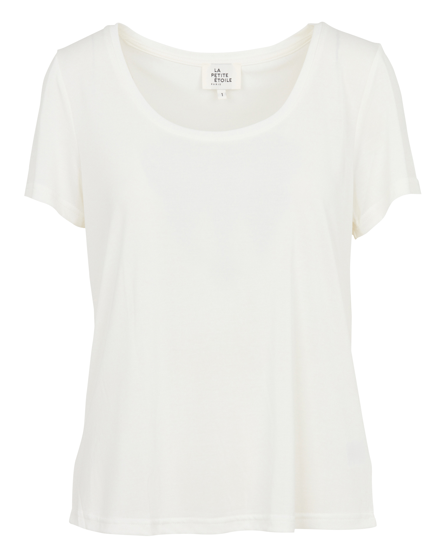 Tee-shirt droit fluide uni LA PETITE ETOILE