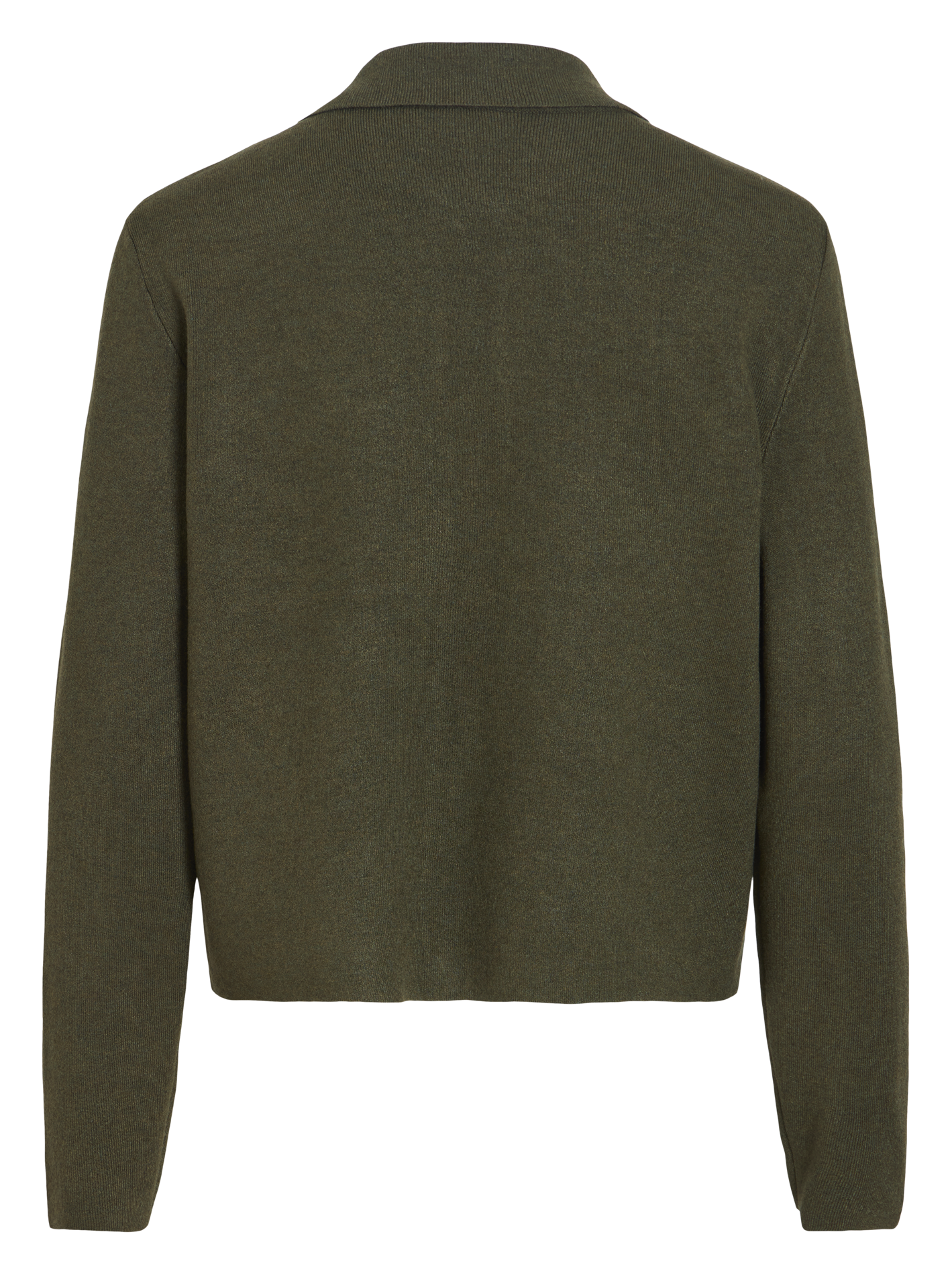 Straight solid color buttoned vest VILA Khaki