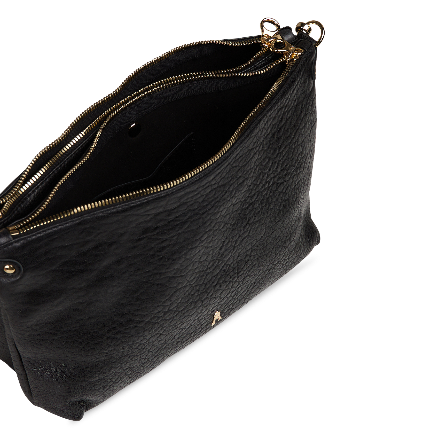 Calfskin handbag CRAIE STUDIO Black