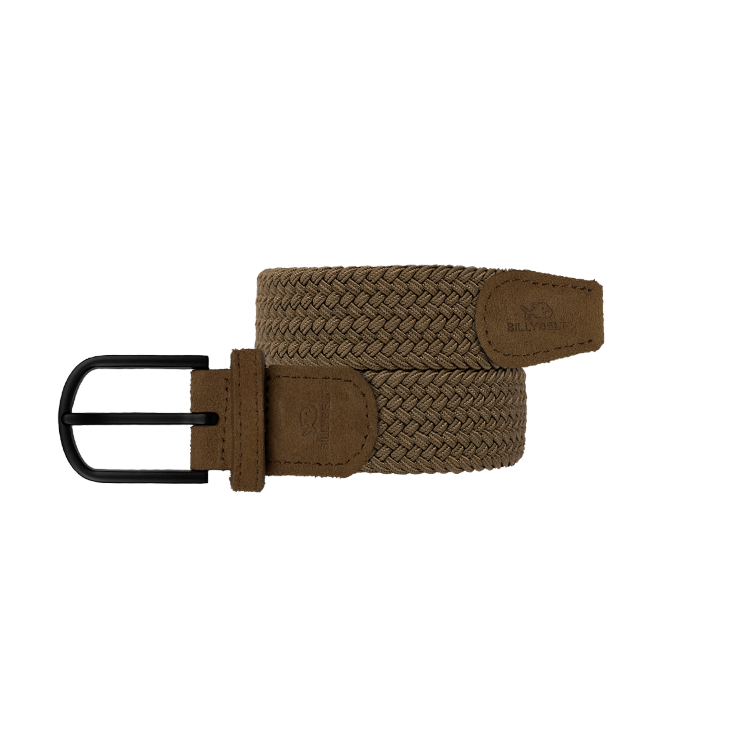 Braided plain suede belt BILLYBELT