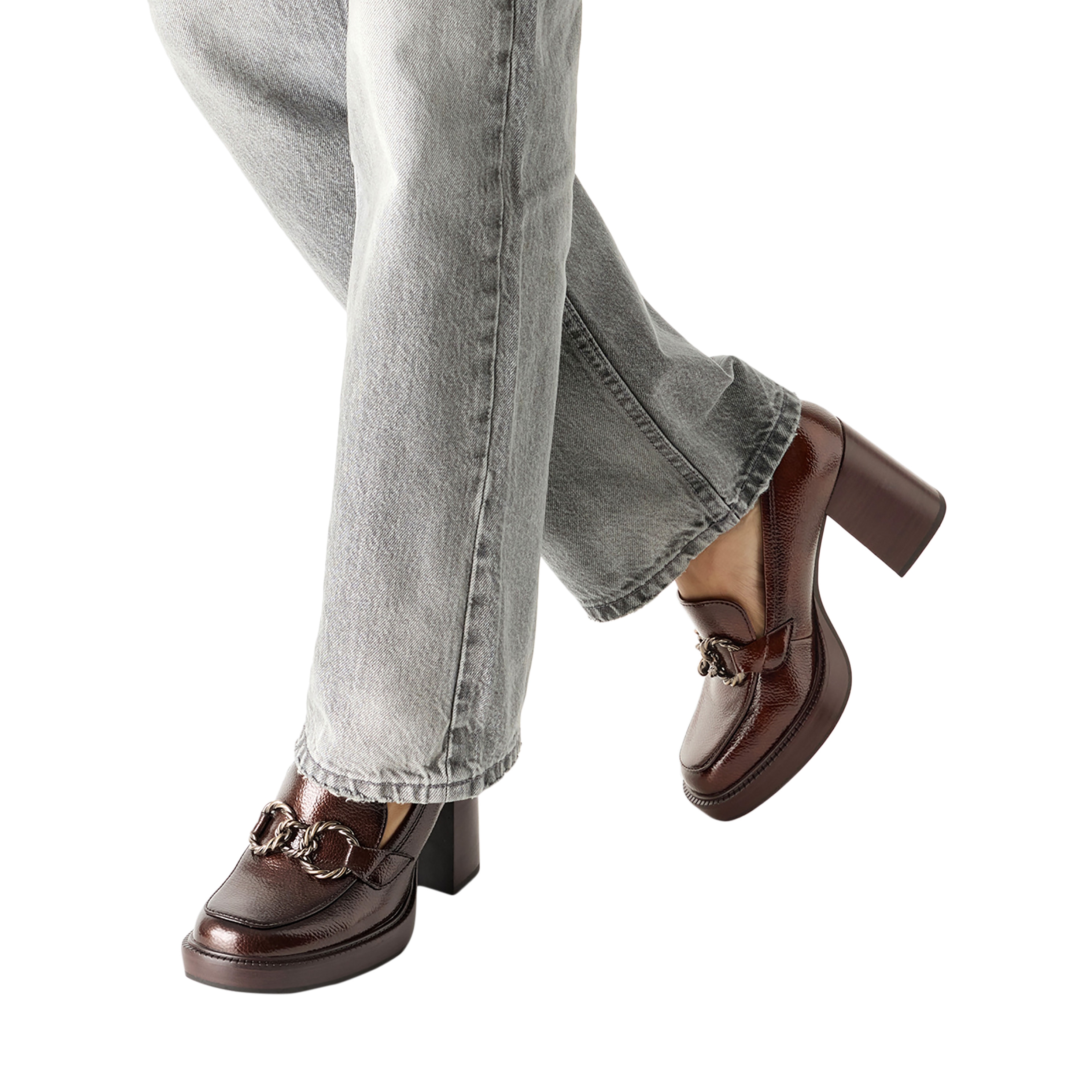 Heeled pumps TAMARIS Brown