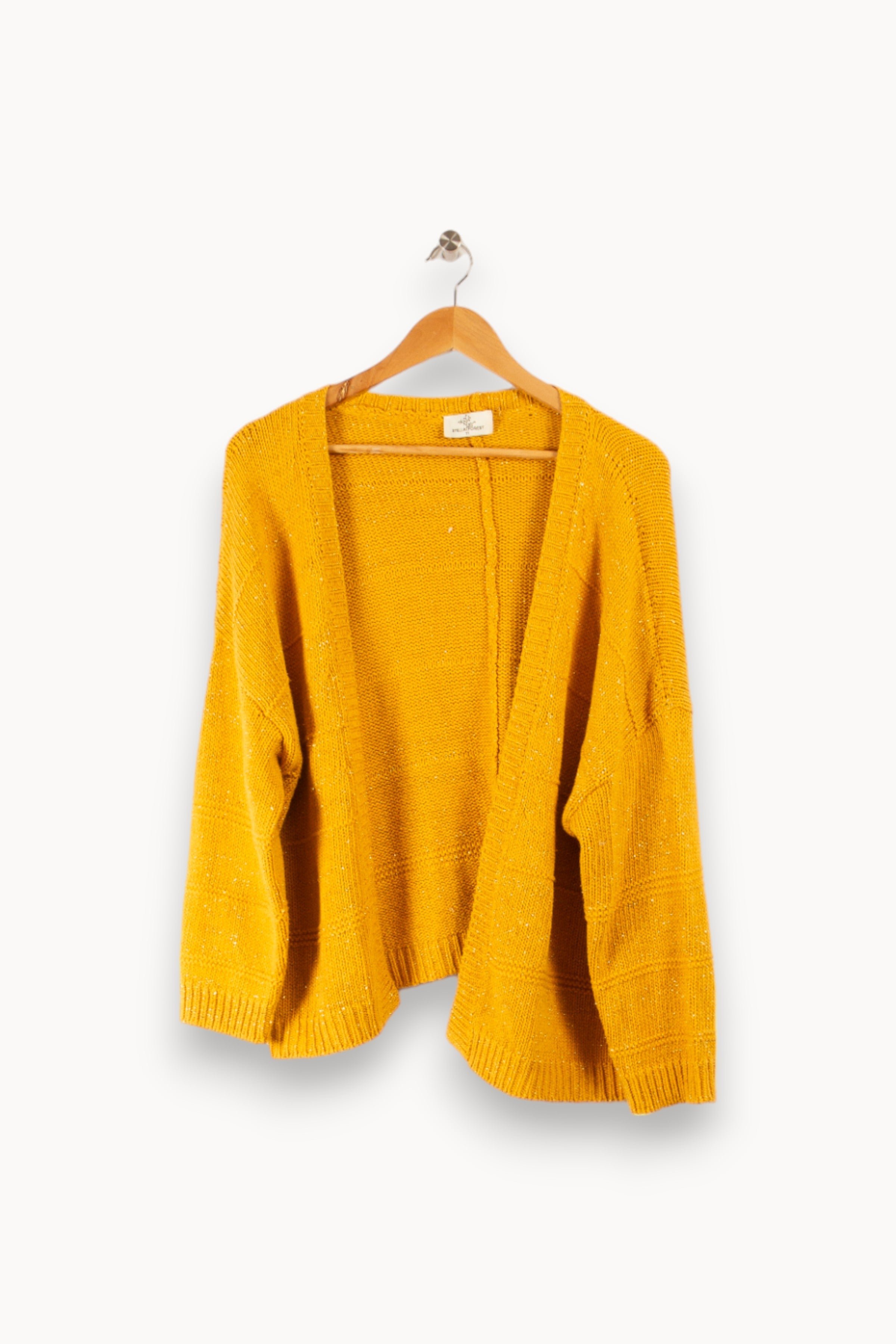 Cardigan STELLA FOREST - SECONDE MAIN Yellow