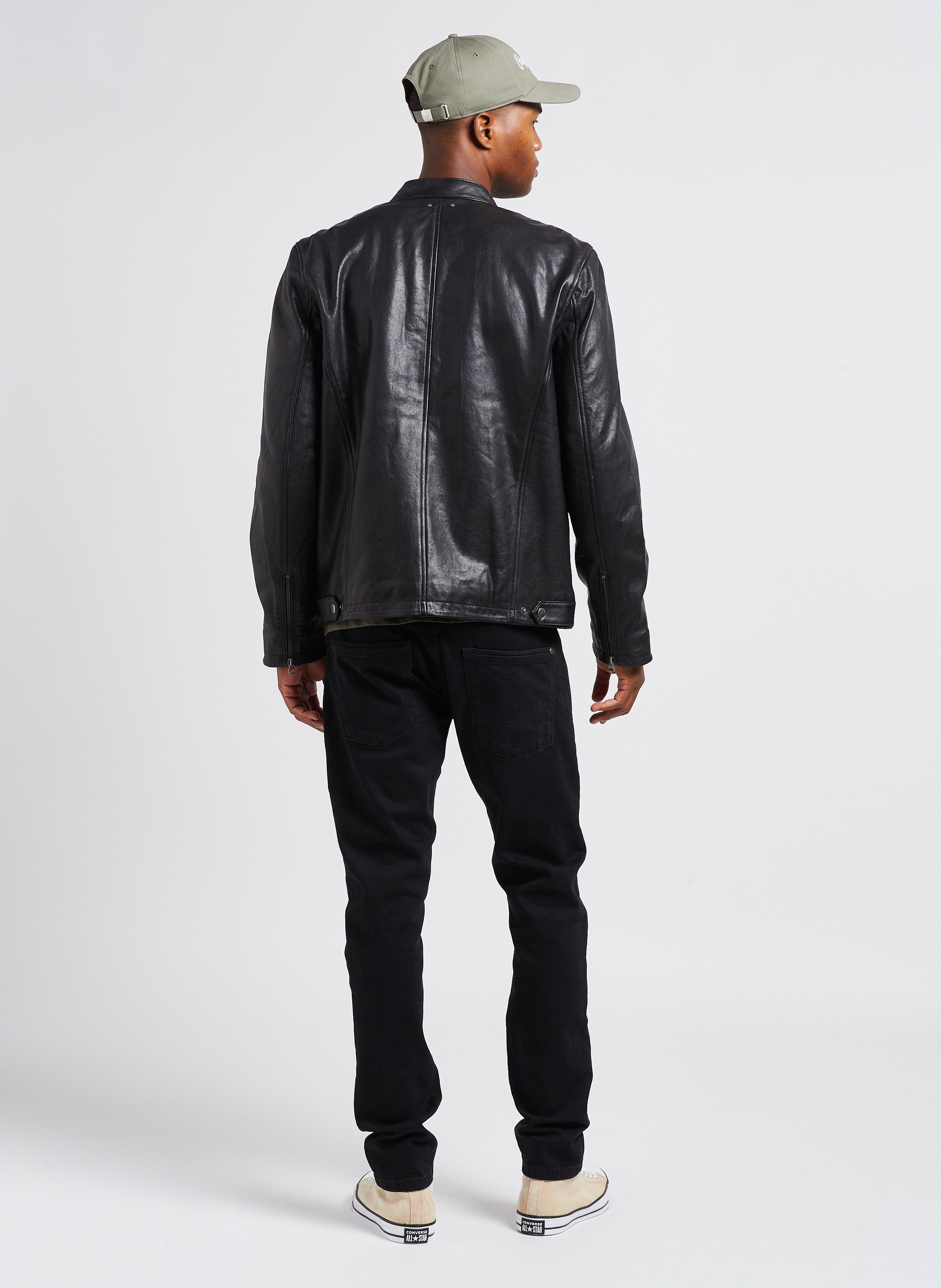 BOB leather jacket brand Pepe Jeans — Globalbrandsstore.com/en