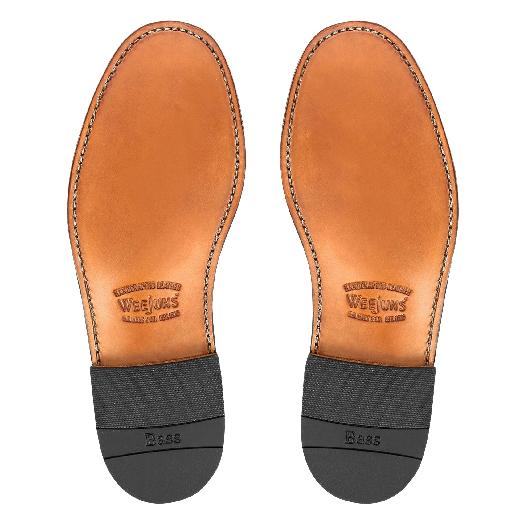 Mocassins en cuir GH BASS Prune