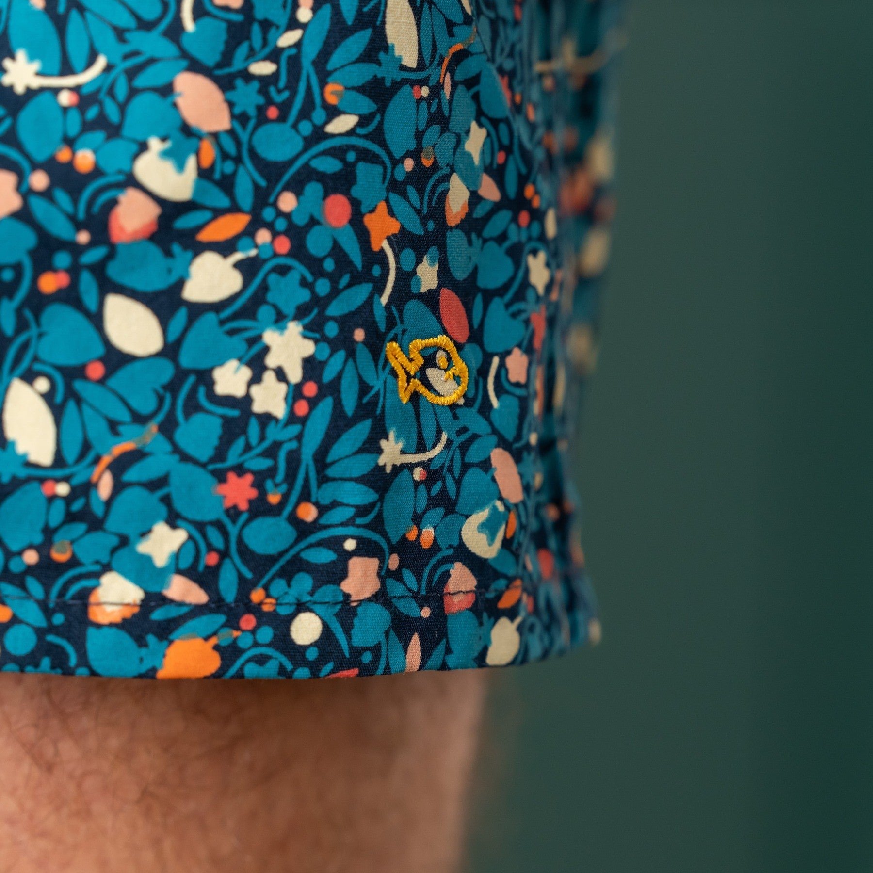 Organic cotton boxer shorts BILLYBELT Blue