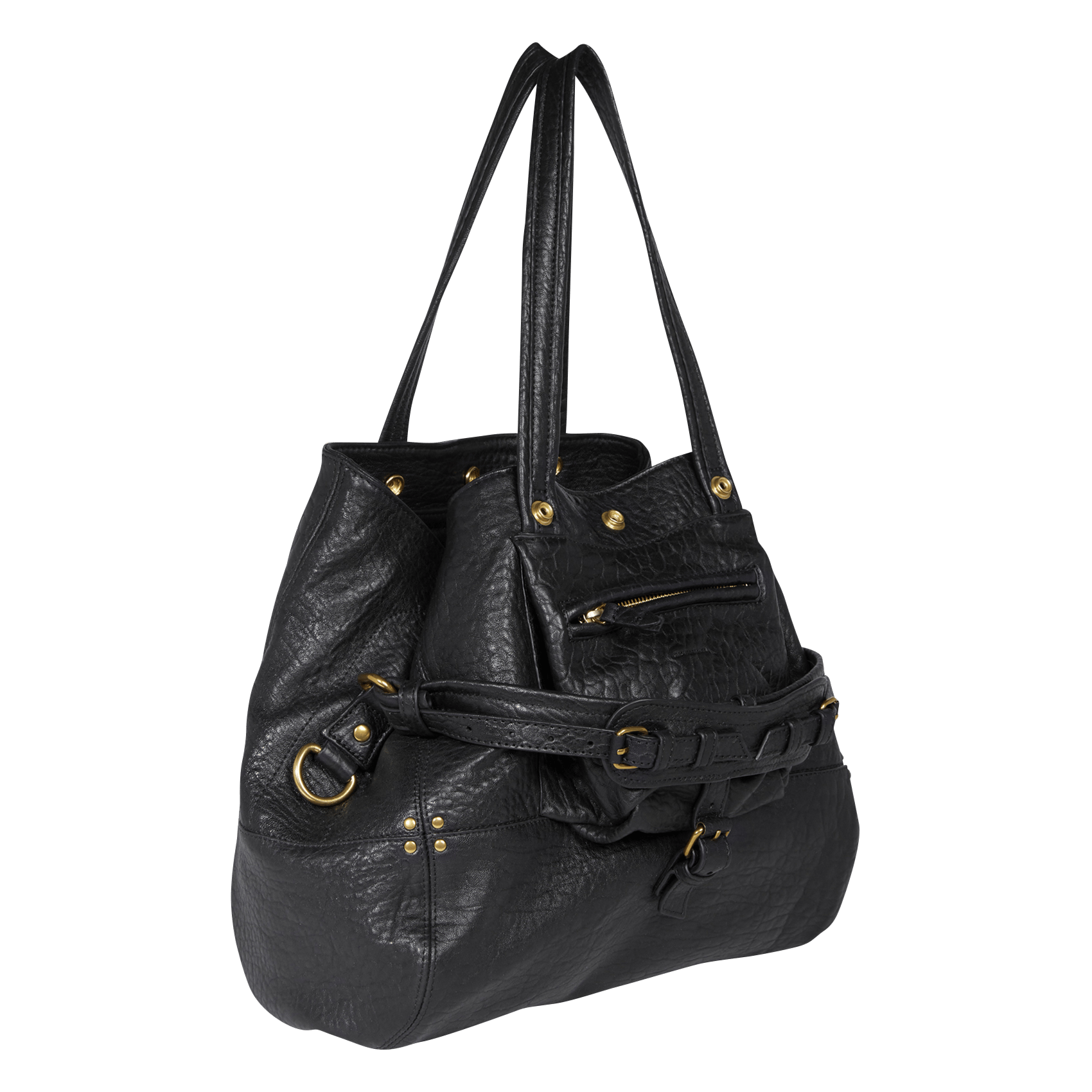 Ledershopper JEROME DREYFUSS Schwarz