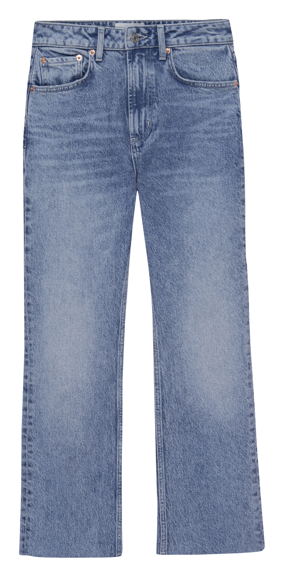 Jean cropped en coton mélangé  RAILS Bleu