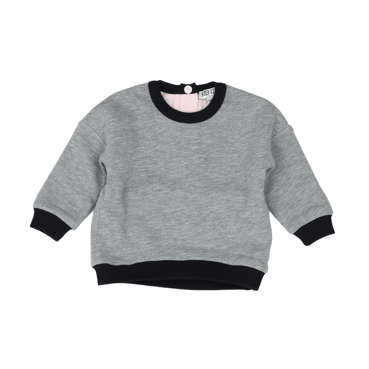 Grey baby sweatshirt - 6 months KENZO - SECONDE MAIN Grey