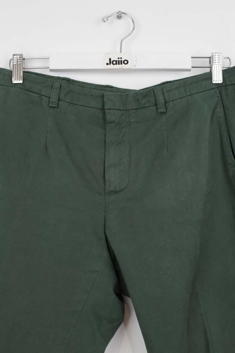 Cotton pants KENZO - SECONDE MAIN Green