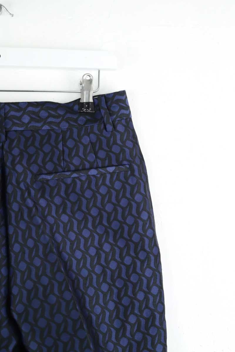 Slim-fit cotton cargo pants PAUL SMITH - Seconde main Blue