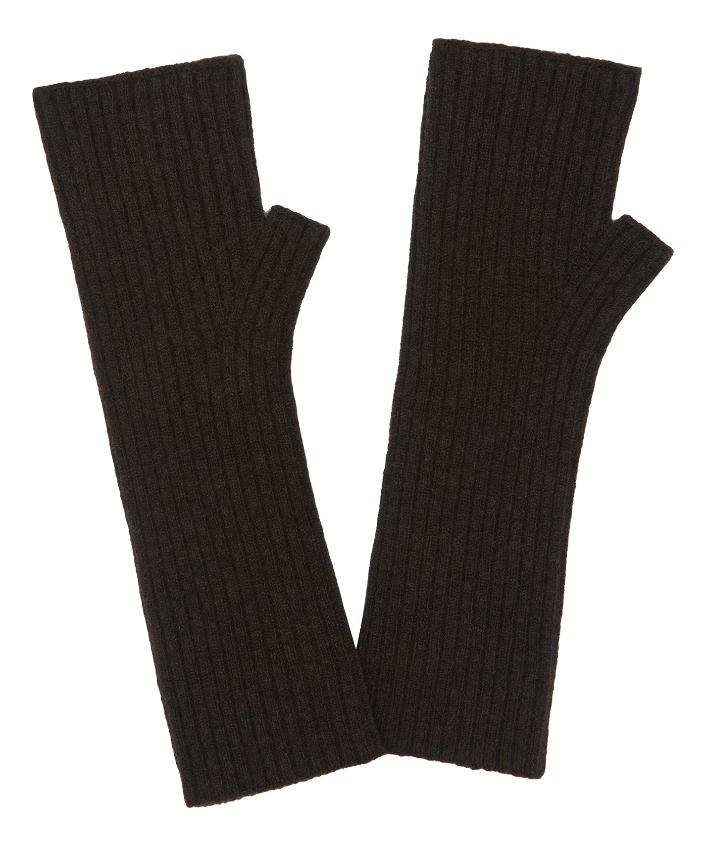 F&auml;ustlinge aus Kaschmir KUJTEN Braun