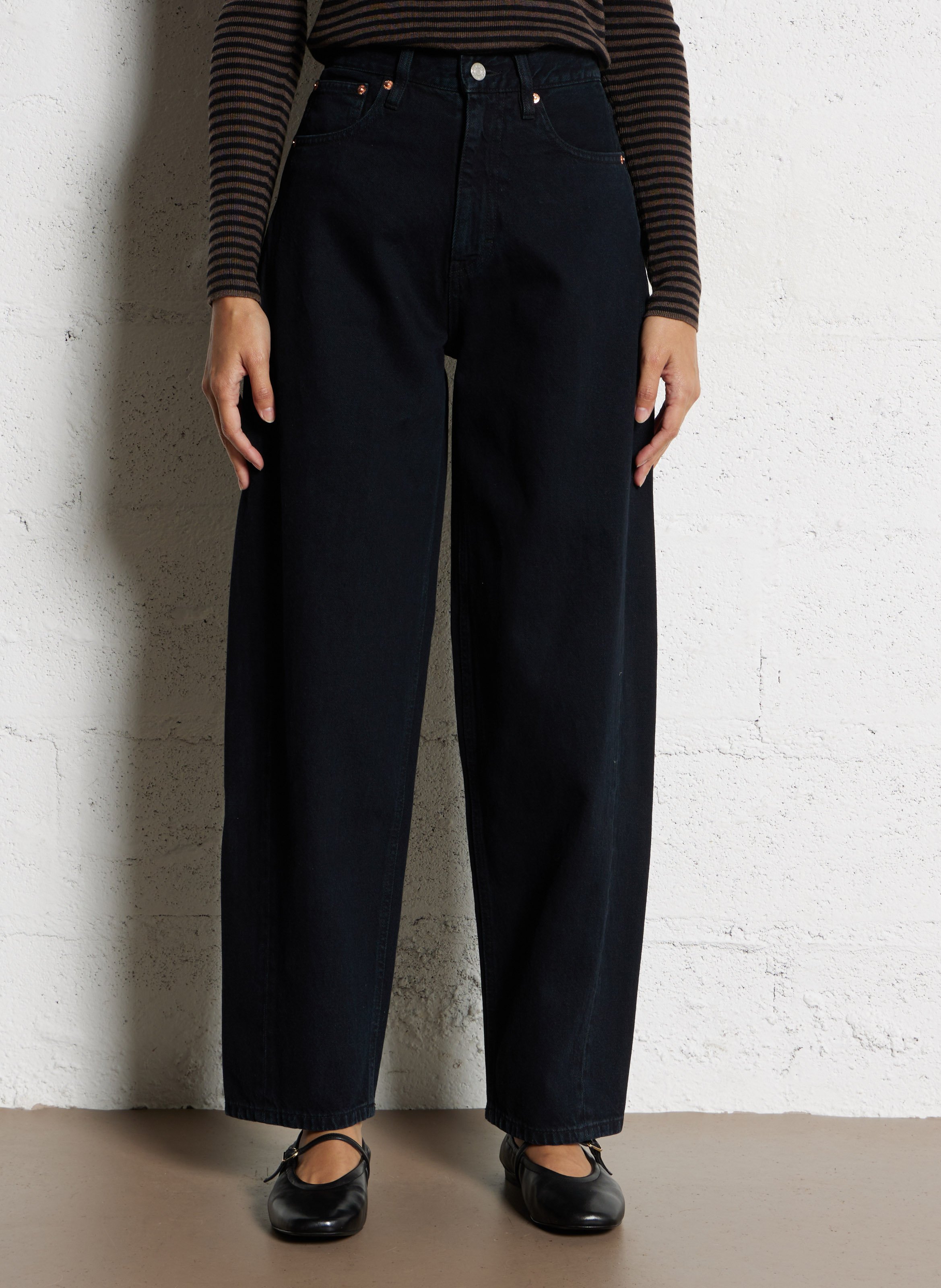 Grote katoenen jeans LAB DIP Blauw