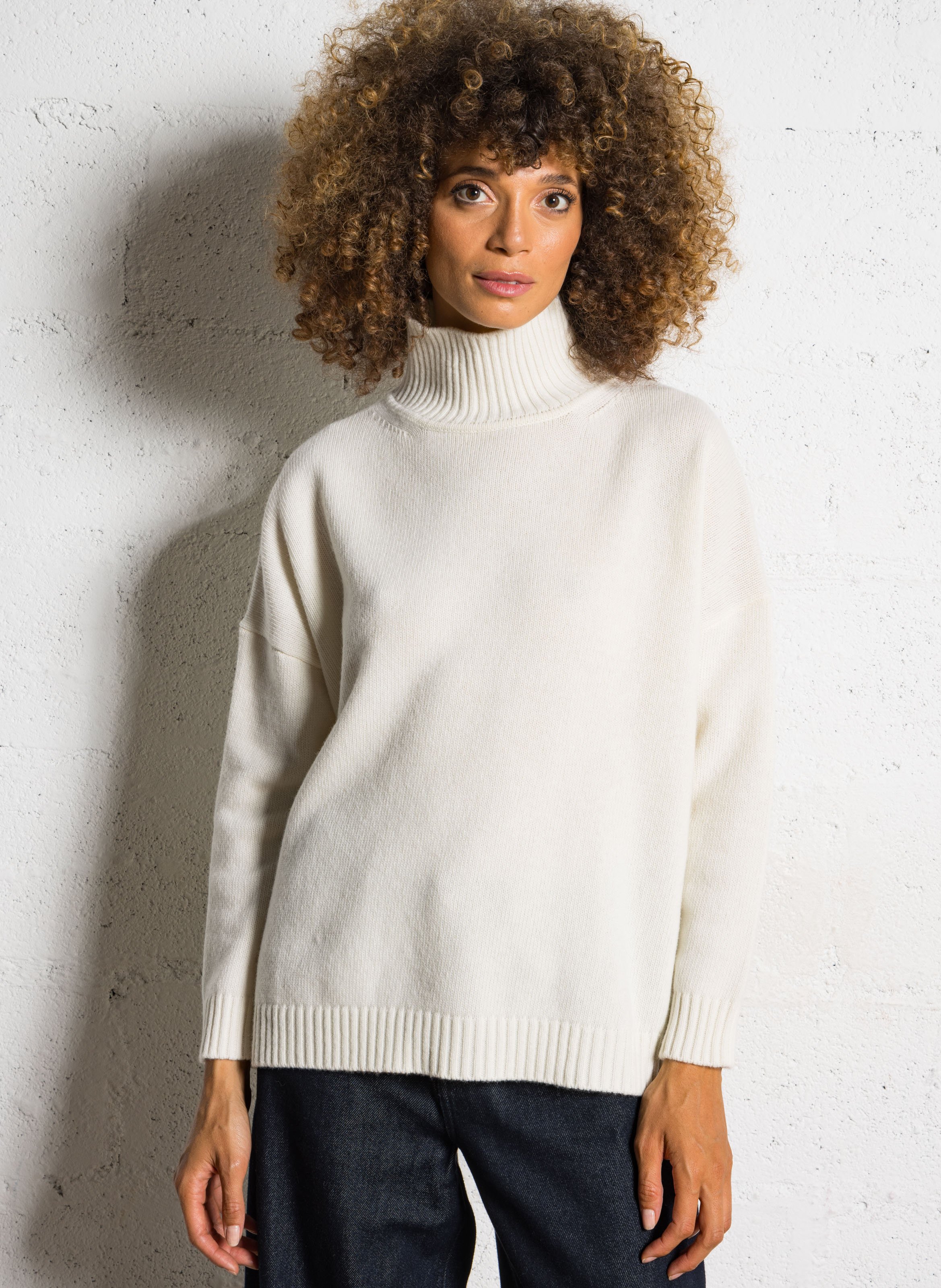 Roll-neck wool sweater MAX MARA WEEK END Beige