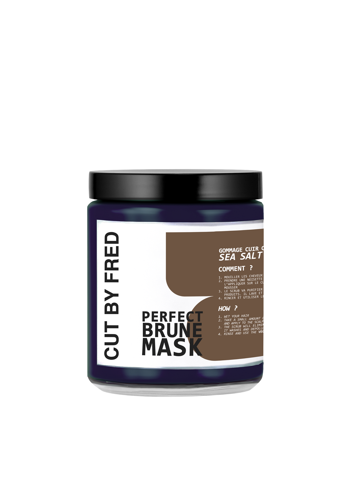 PERFECTE BRUINE MASKER CUT BY FRED No color