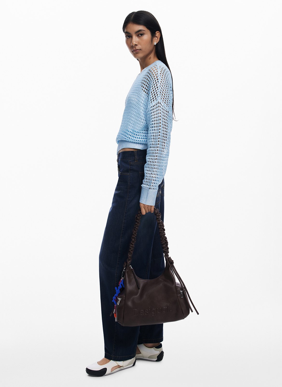 Kunstleder-Handtasche DESIGUAL Braun