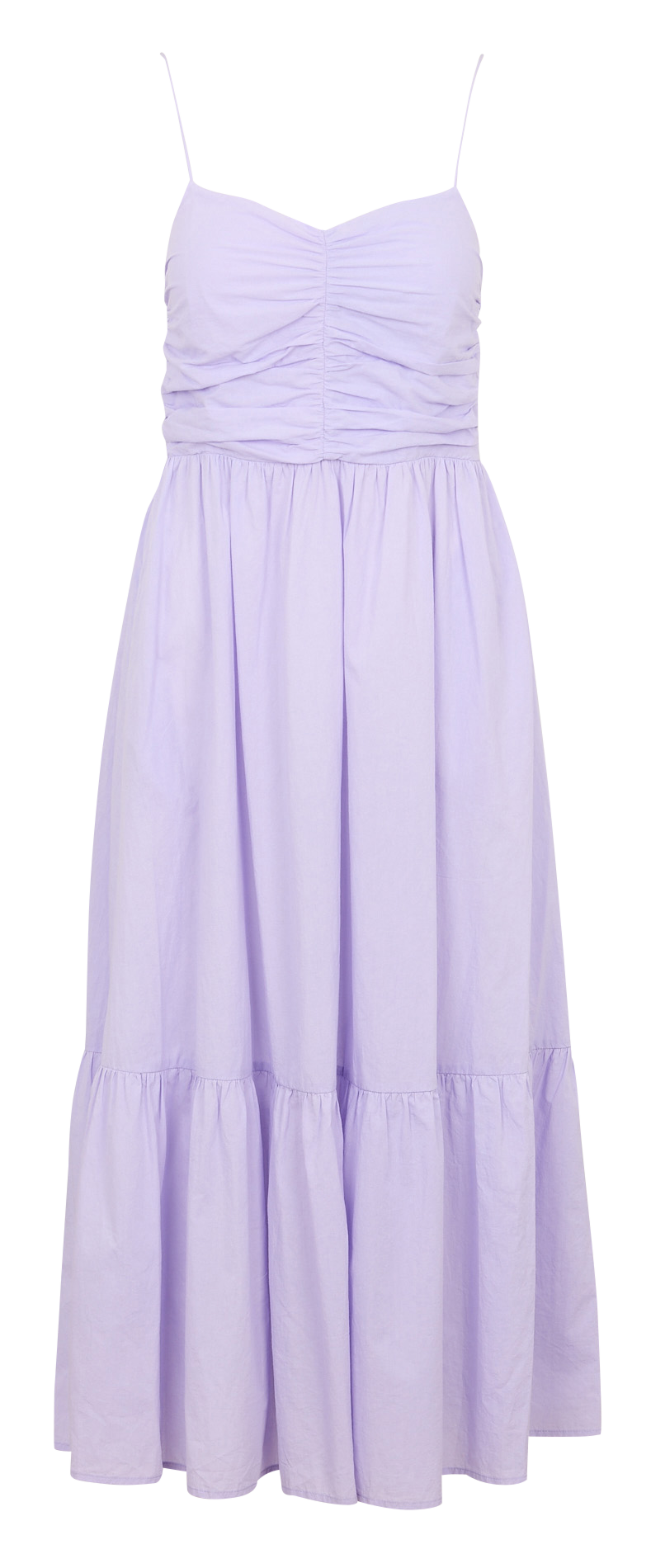 Kurzkleid aus Baumwolle SUNCOO Violett