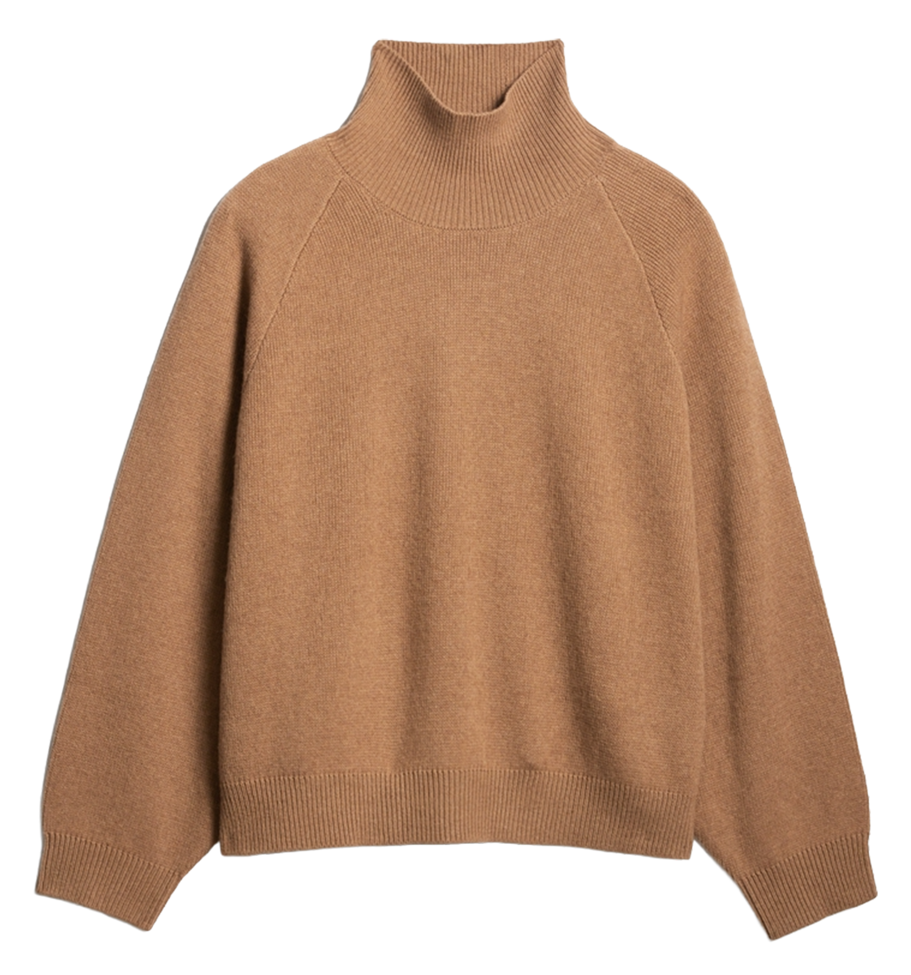 Roll-neck wool sweater VANESSA BRUNO Brown