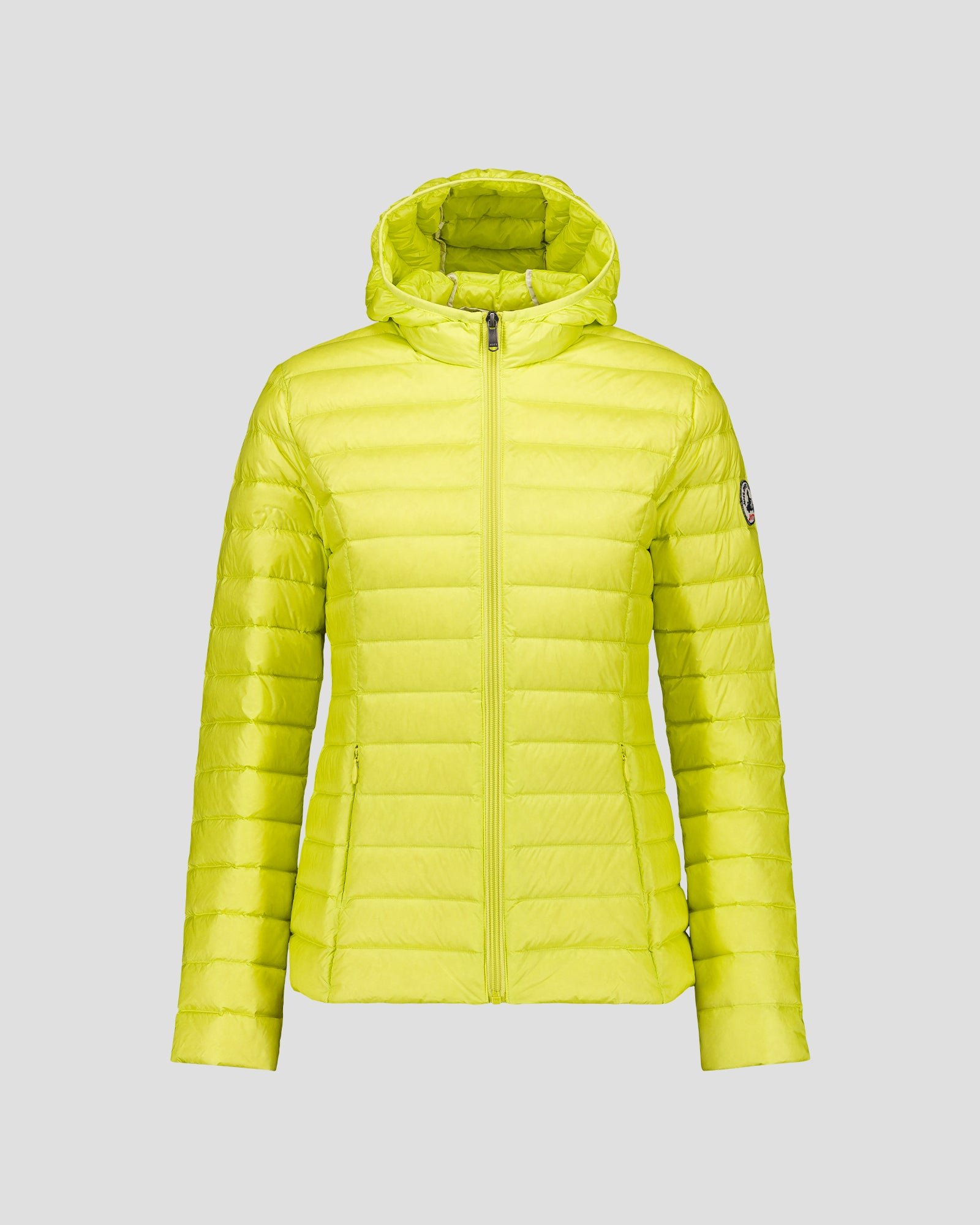 Lightweight hooded puffer jacket Cloe JOTT Yellow