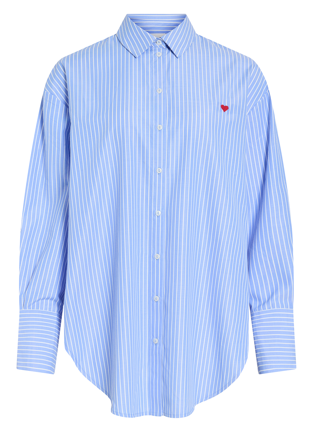 Chemise col classique rayée VILA Violet