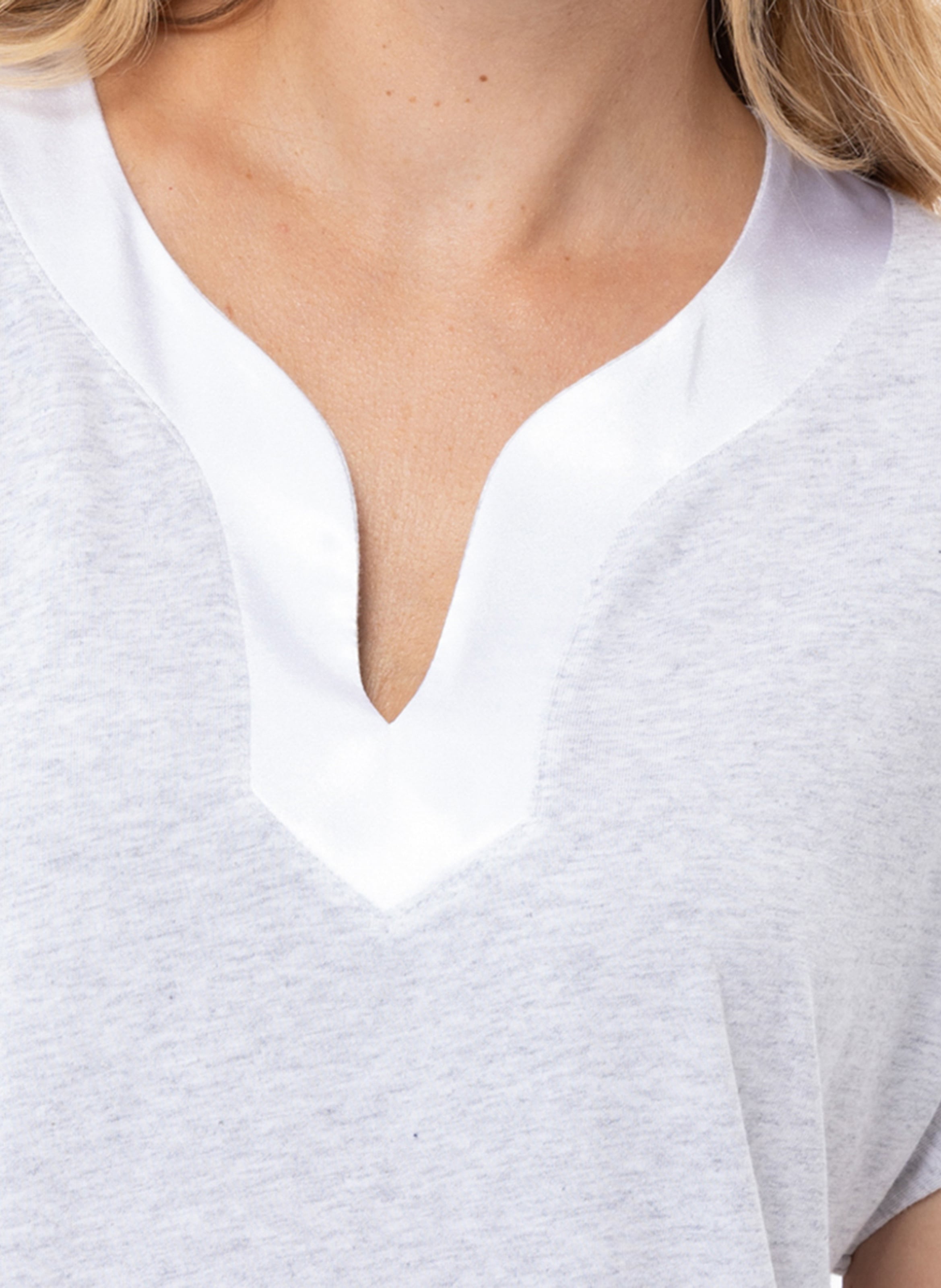 Modal cotton nightshirt LE CHAT Grey