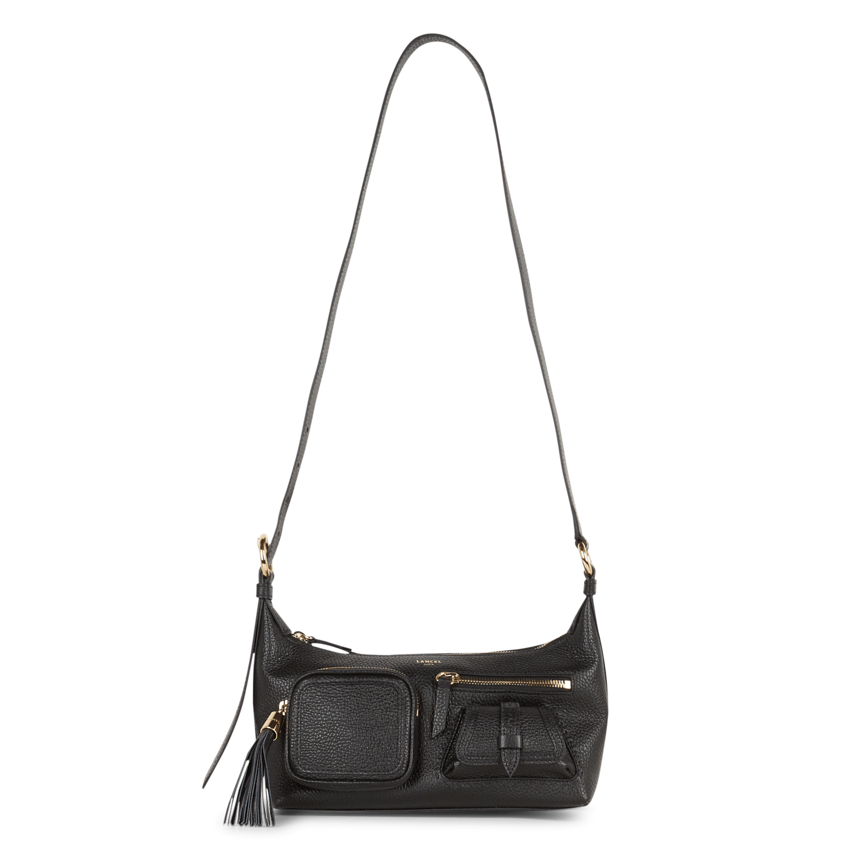 Sac banoulière en cuir LANCEL