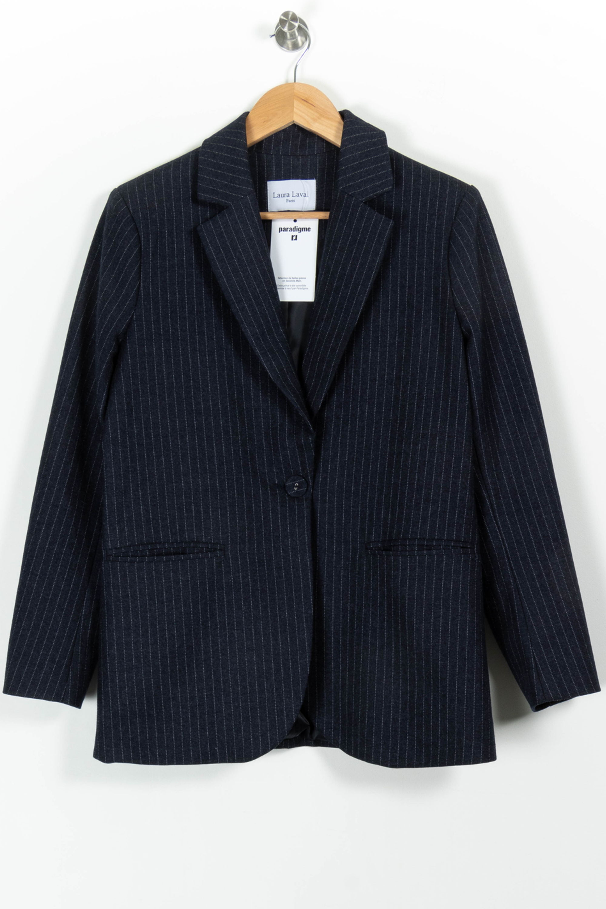 Veste Laura Laval - Seconde Main Bleu