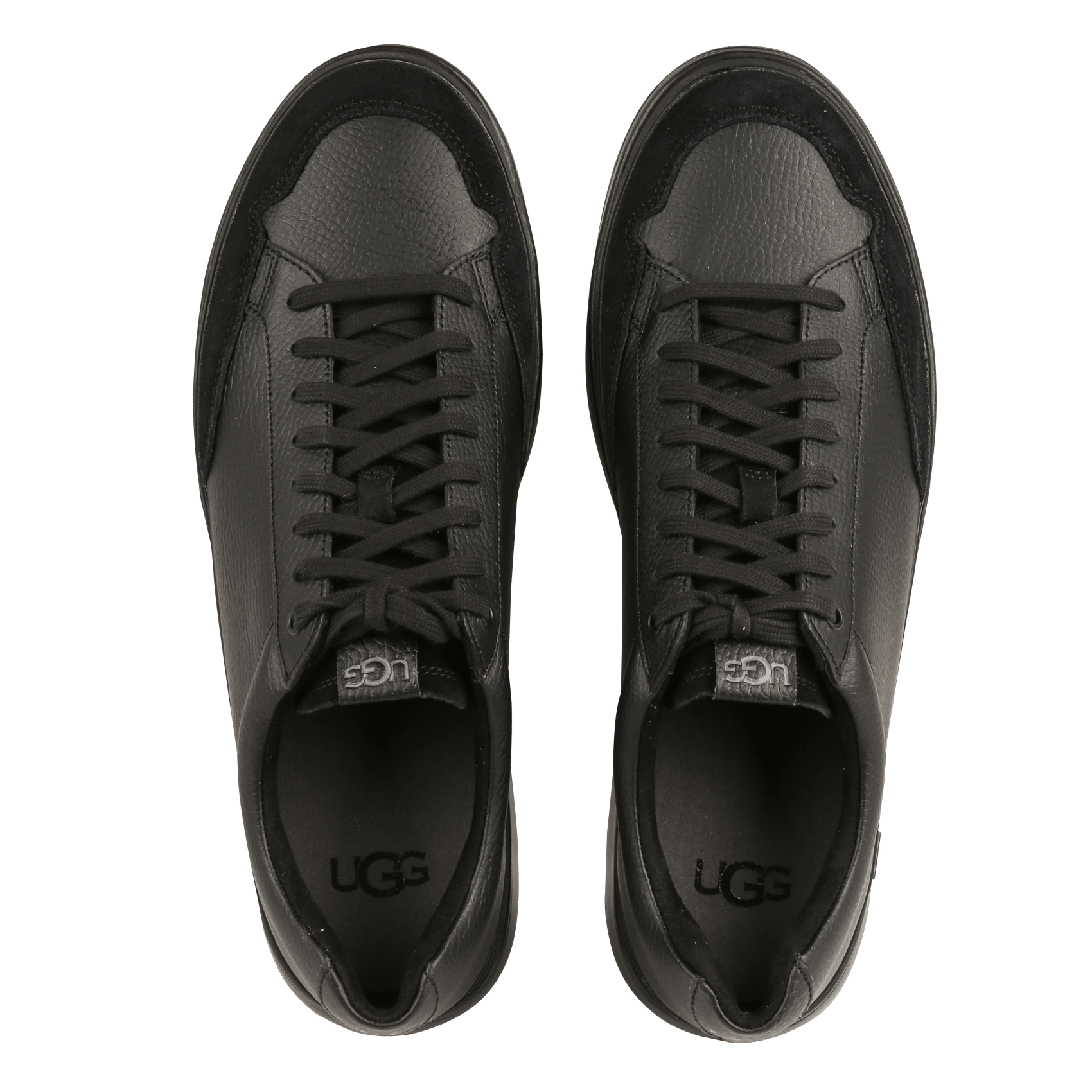 Baskets basses en cuir UGG Noir