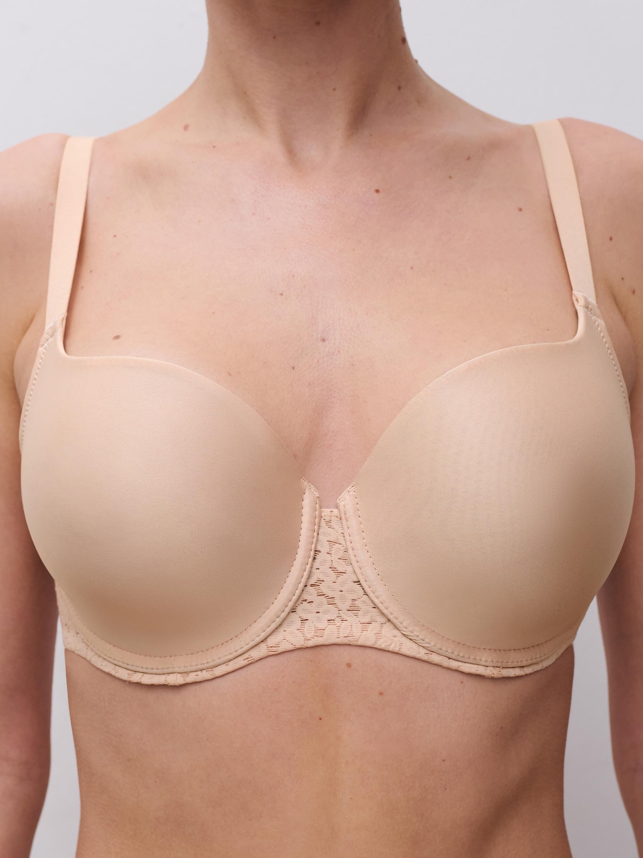 Full-cup bra CHANTELLE Beige