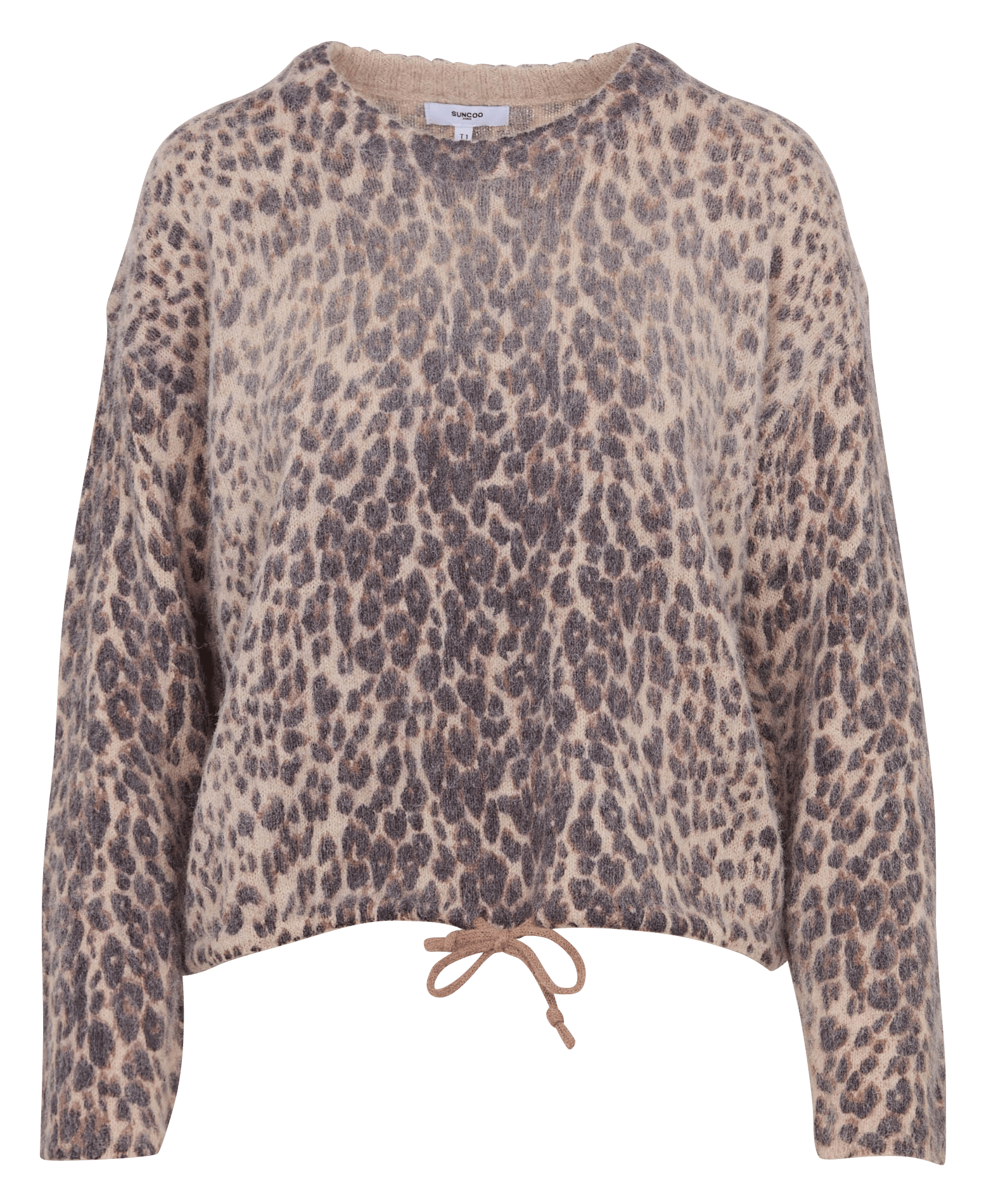 Round-neck sweater SUNCOO Beige