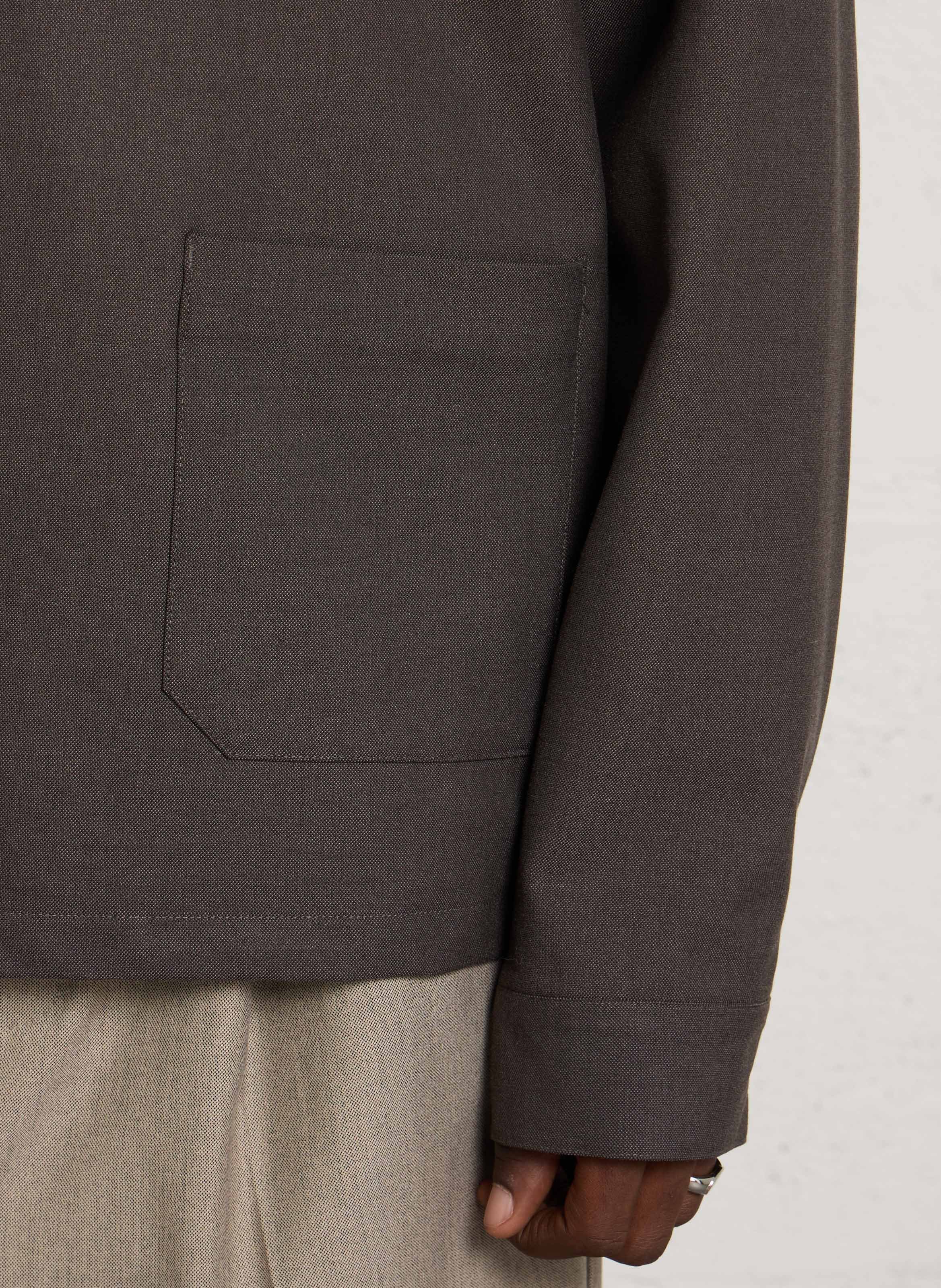 Straight classic collar shirt CASUAL FRIDAY Beige