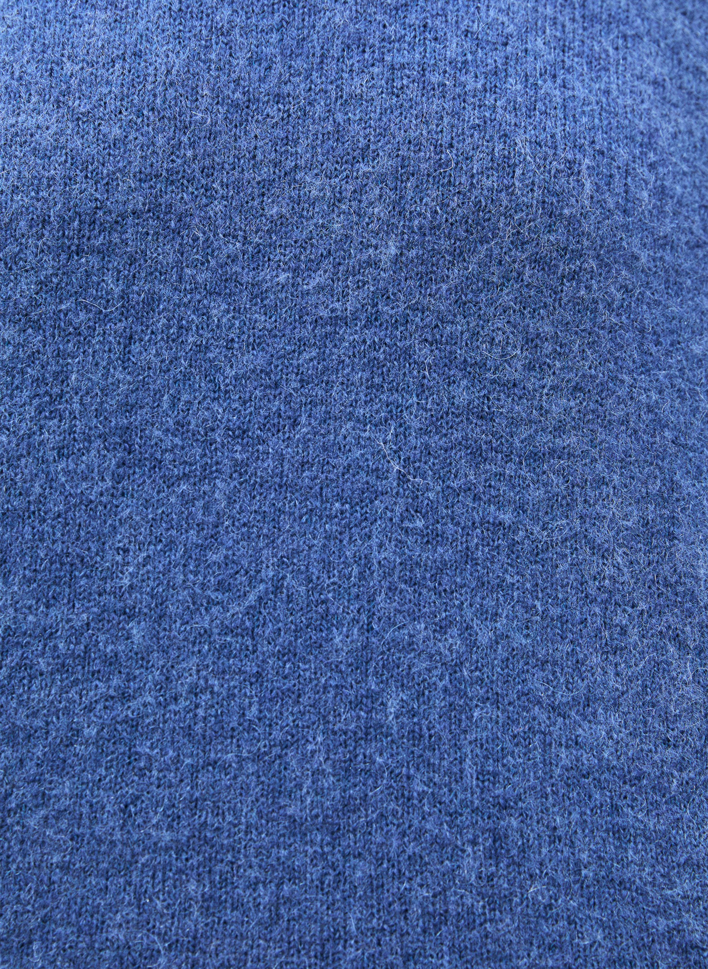 Pull ample col rond  HUMILITY Bleu