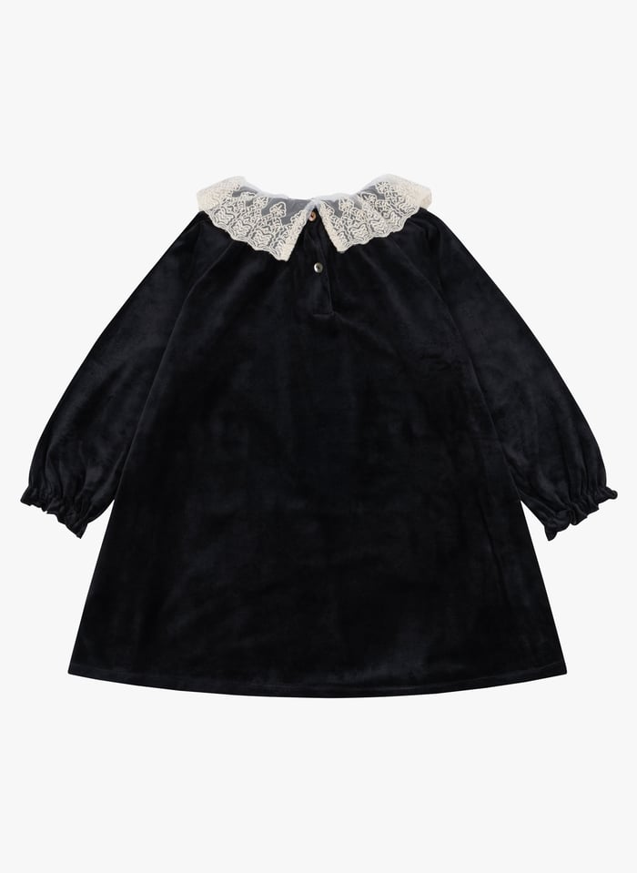 Bonpoint black velvet clearance dress