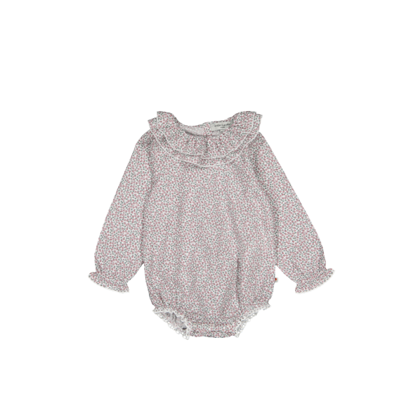 Barboteuse imprimée en coton bio  PETITE LUCETTE Multicolore