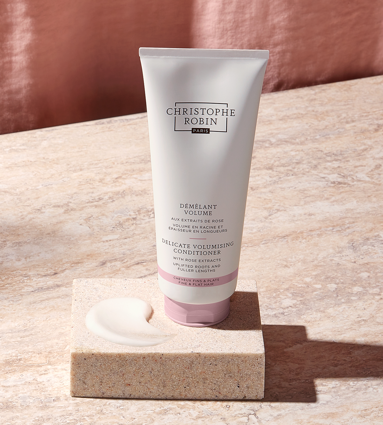 Démêlant volume aux extraits de rose CHRISTOPHE ROBIN No color