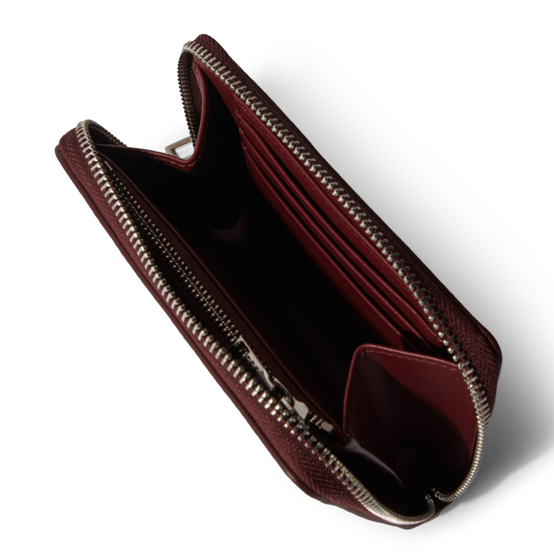 Portefeuille en cuir MAJE Rouge