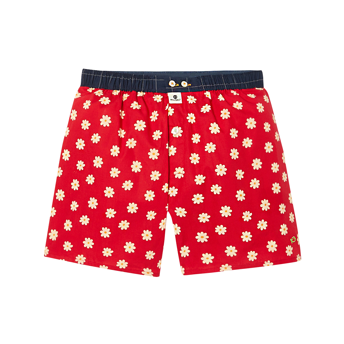 Organic cotton boxer shorts RedBILLYBELT