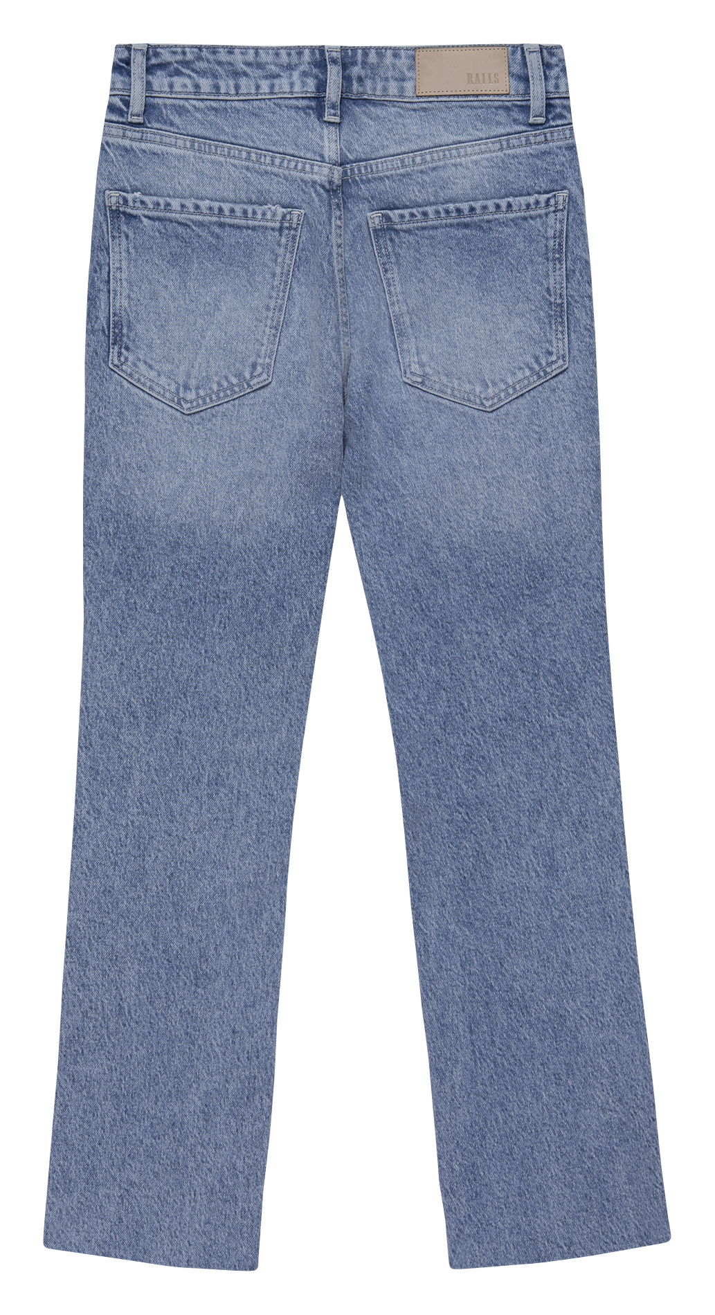 Jean cropped en coton mélangé  RAILS Bleu