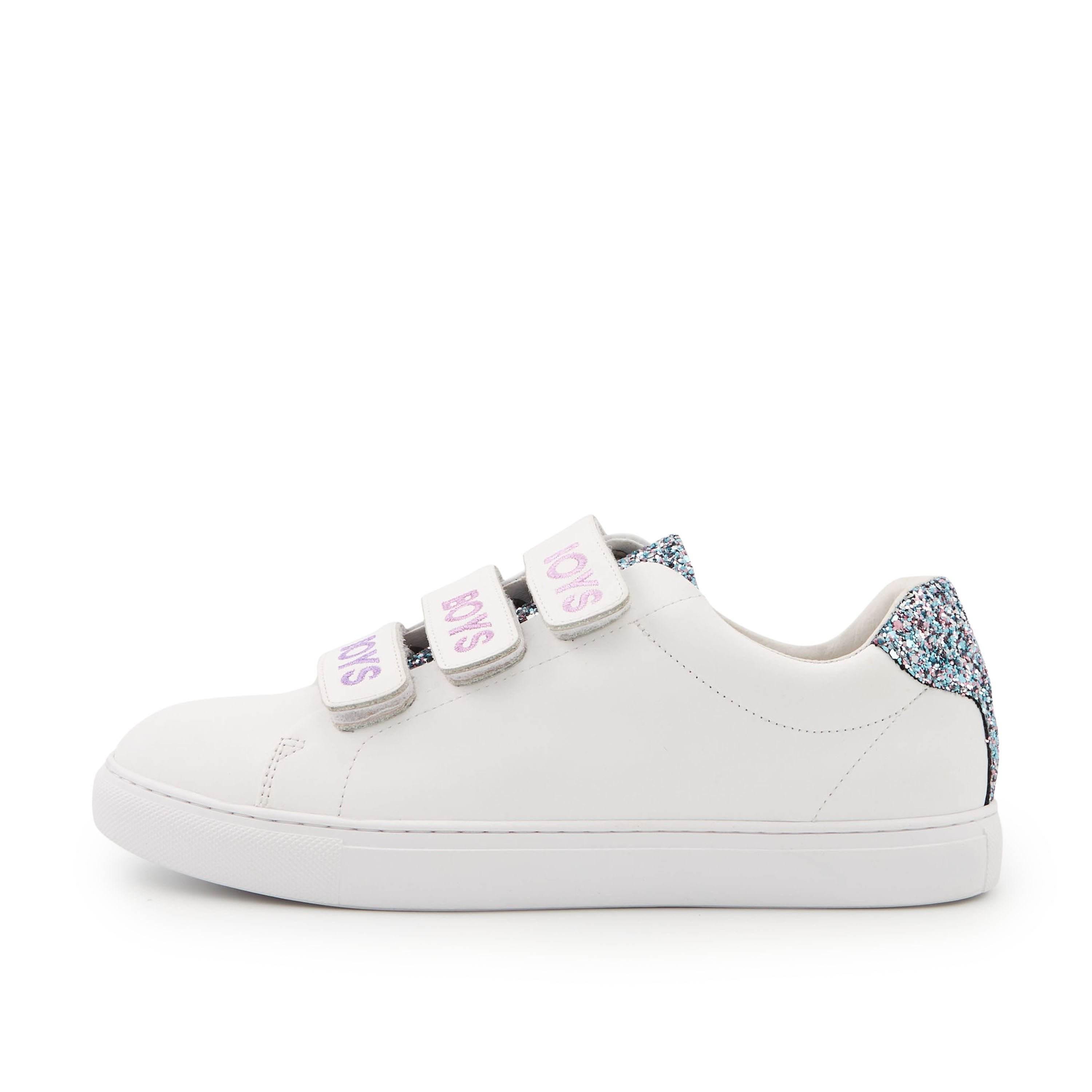 Leather sneakers BONS BAISERS PARIS White