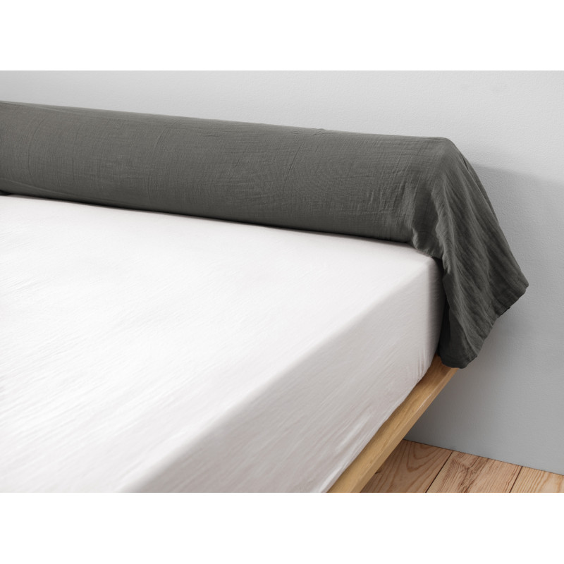 100% Pure Cotton Bolster Pillowcase L'EFFET PAPILLON