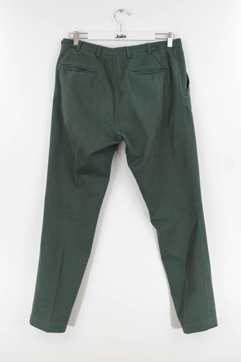 Cotton pants KENZO - SECONDE MAIN Green